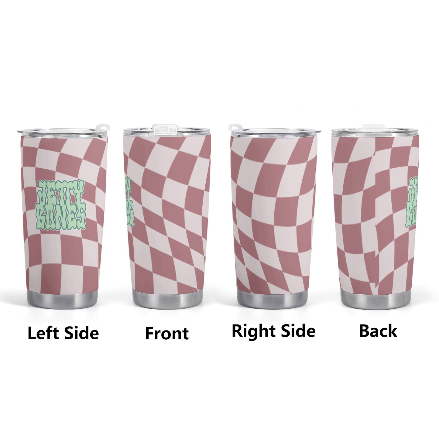 Mauve Wiggle Tumbler