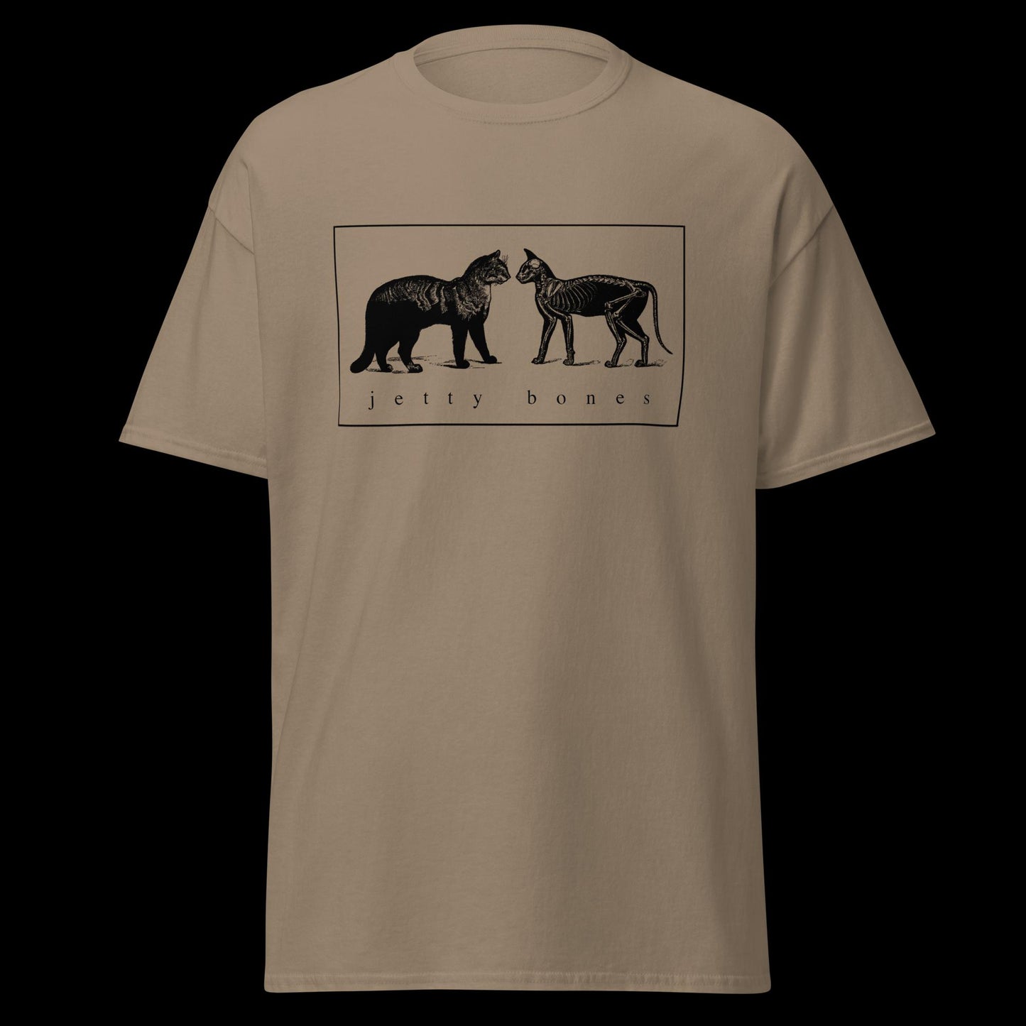 THROWBACK Skeleton Cats Tee