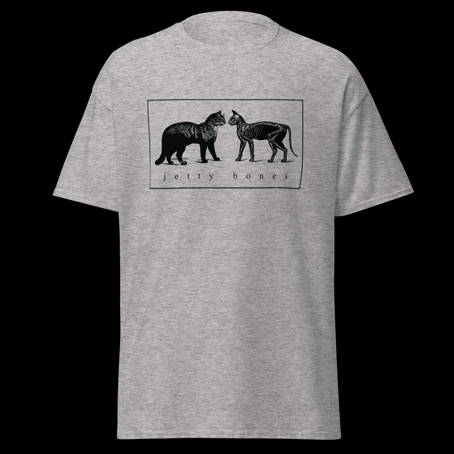 THROWBACK Skeleton Cats Tee