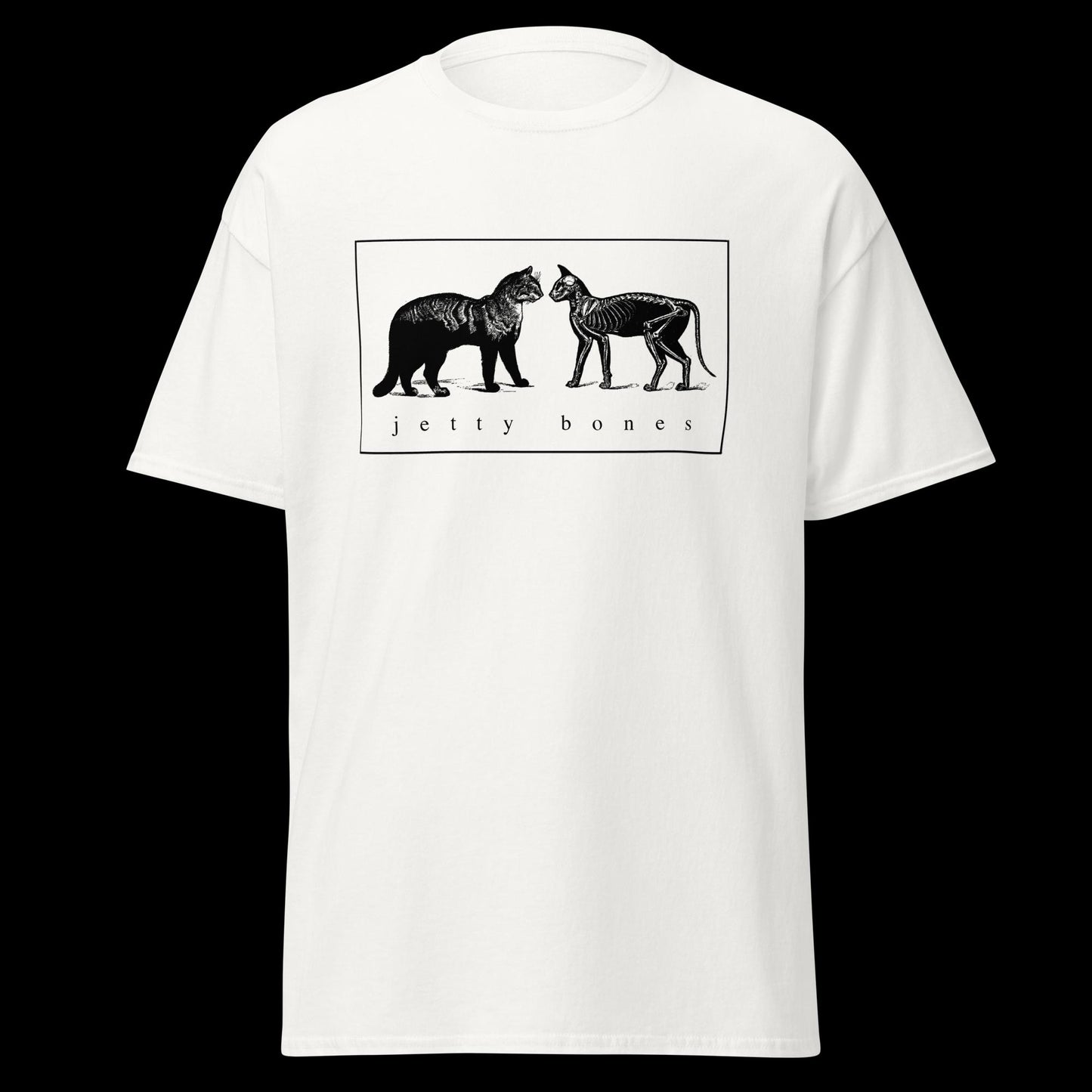 THROWBACK Skeleton Cats Tee